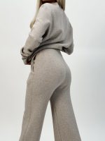 Set din tricot pantalon si pulover - imagine 10