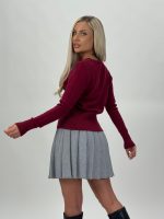 Pulover din tricot cu patent lat - imagine 22