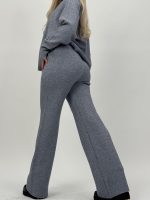 Set pulover maletă și pantalon din tricot - imagine 25