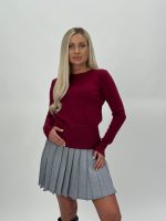 Pulover din tricot cu patent lat - imagine 19