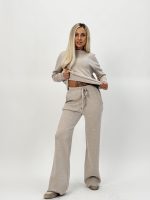 Set din tricot pantalon si pulover - imagine 8