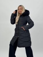 Jachetă 3/4 din fâș cambrată - imagine 3