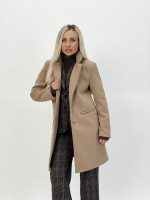 Palton rigat din stofă - imagine 8