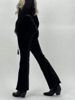 Pantalon evazat din catifea - imagine 10