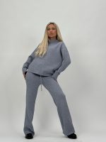 Set pulover maletă și pantalon din tricot - imagine 20