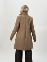 Palton rigat din stofă - imagine 11