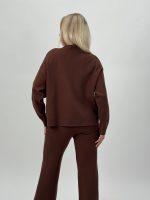 Set pulover maletă și pantalon din tricot - imagine 11