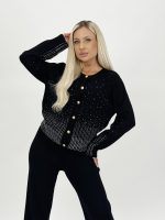 Set din tricot cu ștrasuri - imagine 4