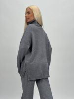 Set din tricot helancă și pantalon - imagine 17