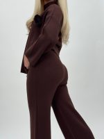 Set din tricot pulover și pantalon cu broșă - imagine 16