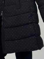 Jachetă din fâș cu ștrasuri și curea - imagine 22