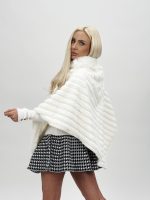 Poncho din blană - imagine 5