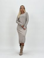 Rochie lungă din tricot - imagine 6