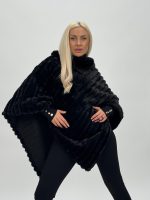 Poncho din blană - imagine 7