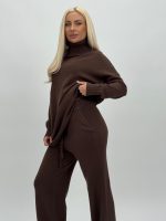 Set din tricot helancă și pantalon - imagine 27