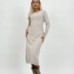Rochie lungă din tricot