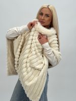 Poncho din blană - imagine 13