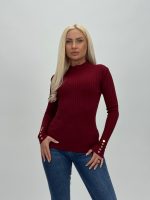 Pulover maletă cu butoni - imagine 26