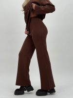 Set din tricot pulover maletă și pantalon - imagine 17