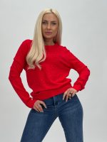 Pulover din tricot cu ștrasuri - imagine 26