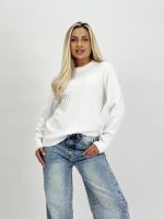 Pulover tricotat cu lurex - imagine 5