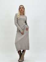 Rochie lungă din tricot - imagine 5