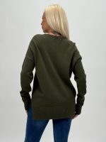 Pulover din tricot cu 3 nasturi - imagine 12