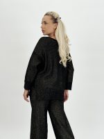 Set din tricot pulover și pantalon cu lurex - imagine 11