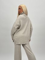 Set din tricot helancă și pantalon - imagine 9