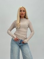 Pulover maletă cu butoni - imagine 2