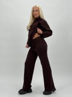 Set din tricot pulover și pantalon cu broșă - imagine 13