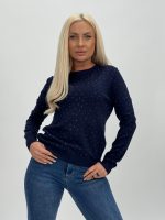 Pulover din tricot cu ștrasuri - imagine 29