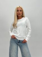 Pulover din tricot cu ștrasuri - imagine 5