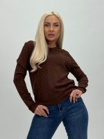 Pulover din tricot cu ștrasuri - imagine 14