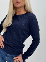 Pulover din tricot cu ștrasuri - imagine 31