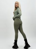 Pantalon colant plușat - imagine 19