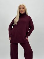 Set din tricot helancă și pantalon - imagine 22