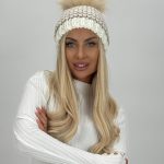 Căciulă din alpaca cu blană naturală