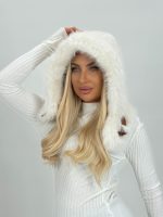 Căciulă din blană cu fildeș - imagine 2