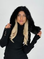 Căciulă din blană cu fildeș - imagine 4