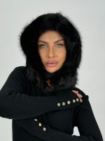 Căciulă din blană cu fildeș - imagine 6