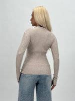 Pulover maletă cu butoni - imagine 4