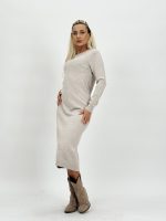 Rochie lungă din tricot - imagine 3