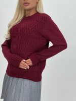 Pulover tricotat cu lurex - imagine 20