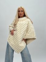 Poncho din blană - imagine 11