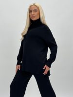 Set din tricot helancă și pantalon - imagine 39