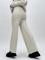 Set din tricot helancă basic și pantalon - imagine 4