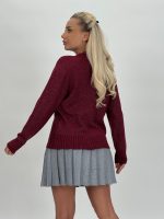 Pulover tricotat cu lurex - imagine 21