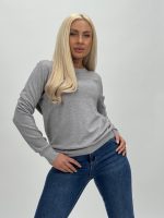 Pulover din tricot cu ștrasuri - imagine 22