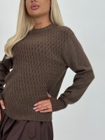 Pulover tricotat cu lurex - imagine 12